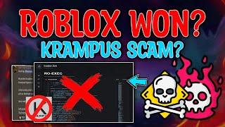 Roblox WON The BATTLE?!? Krampus Executor SHUTDOWN | Everyone Banned | Roblox Exploiting News