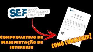 Emitir Certificado (comprovativo) de registro de Manifestação de interesse pelo telemóvel