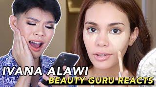 PINOY BEAUTY GURU REACTS TO IVANA ALAWI'S MAKEUP TUTORIAL (NAKAKAGIGIL!!!) | Kenny Manalad