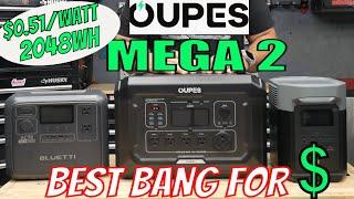 OUPES Mega 2 POWERSTATION Better Buy Than EcoFlow Delta 2 Max