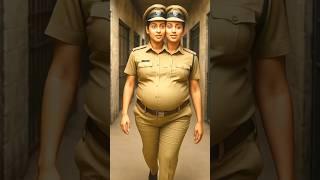 Pregnant Twin-Headed Lady Cop Screams in Labor Inside Jail!#shorts #policeofficer