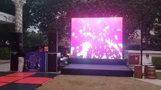 Led Screen P6 Rental for Open Garden Events 09891478005 in Delhi Ncr.