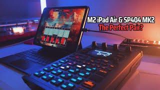 Exploring My New Minimalist Beatmaking Setup: M2 iPad Air & SP404 MK2 || Live