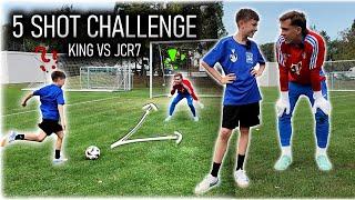 Fußball 5 Shot Challenge GEGEN @GoalKEEPERz