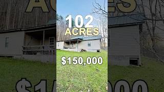 Expansive 102-Acre Property with Breathtaking Scenery. $150,000 #realestate #stateproperty