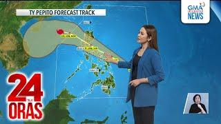 Update sa Bagyong Ofel at Bagyong Pepito | 24 Oras