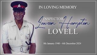 Celebrating the Life of Inspector Lawson Hampton Lovell