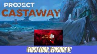 Project Castaway, open world survival craft, first look, gameplay episode 1, steam pc