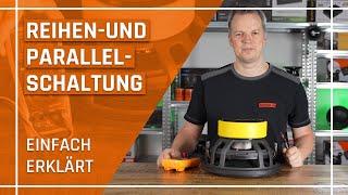 Reihenschaltung vs. Parallelschaltung von Subwoofer und Lautsprecher Anschluss einfach erklärt