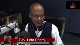 Bishop Lefa Pheto - " Ske wa lahlehelwa ke tshepo"