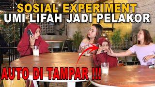 SOSIAL EXPERIMENTUMI LIFAH JADI PELAKOR || UMI DI T4MP4R SAMA CWE INI !!!