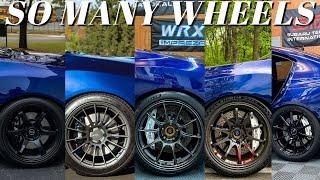 Every Wheel Setup I Ran On My STI - Gramlight, Enkei, Volk, + More!