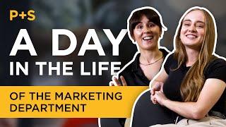 A day in the life of a marketing department