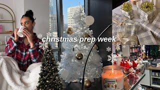 CHRISTMAS RESET: decorate with me, shopping, getting in the festive mood and wrapping gifts