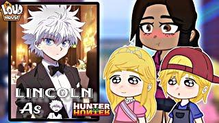 The Loud House React to Lincoln as Killua Zoldyck || Gacha React || HxH