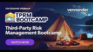 Third-Party Risk Management Bootcamp Day 1