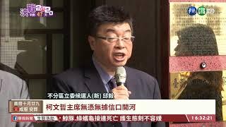 【台語新聞】「像共產黨提名」 邱毅怒告柯文哲 | 華視新聞 20191125