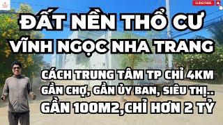 Bán Đất Phú Nông Vĩnh Ngọc Nha Trang, Bán Đất Nền Nha Trang | Trần Anh Thi BĐS.