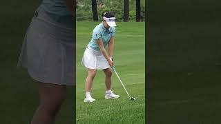 KLPGA 이다연 프로 발 보다 공의 라이가 높아도 교과서 같이 완벽하게 스윙 #골프스타 #골프 #골프스윙 #아름다운골프장 #golfswing