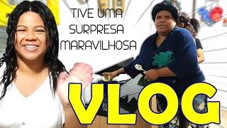 Estava fazendo o vlog do dia e tive uma surpresa maravilhosa  Olha elas aqui .