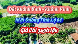 Đất Khánh Bình Mặt Đường Tỉnh Lộ 8C Cách Nha Trang Chỉ 34km |Lê Vươn Nhà Đất Nha Trang