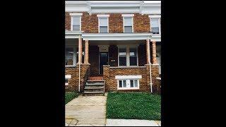 Baltimore City Townhomes for Rent 3BR/2BA by Baltimore City Property Management