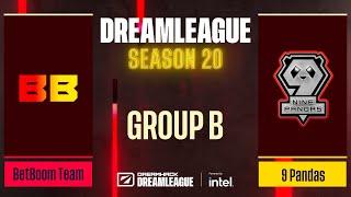 Dota2 - BetBoom Team vs 9 Pandas - Game 2 - DreamLeague Season 20 - Group B