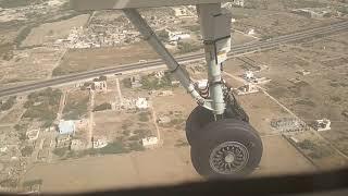 Porbandar flight landing at airport, amazing day view | Ranavav | Porbandar