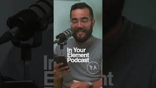 AJ McKennie keeps it real  on the IN YOUR ELEMENT PODCAST