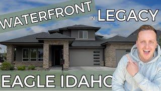 Waterfront Luxury Property | Private Beach | Legacy Subdivision | True Homes | Eagle Idaho