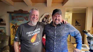 Meteorite Men Steve Arnold & Topher Meteorite Mansion 2024 Tucson Admire