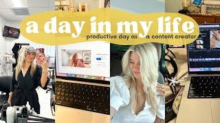 A Productive Day in the Life of a Content Creator/Influencer