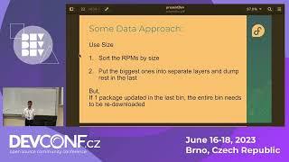 How to intelligently pack OS in a container image? - DevConf.CZ 2023