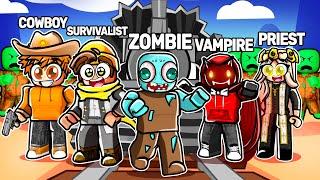 We Used EVERY CLASS In ROBLOX Dead Rails!