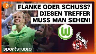 VfL Wolfsburg – 1. FC Köln | Frauen-Bundesliga, 3. Spieltag Saison 2024/25 | sportstudio