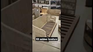 Restoration hardware outlet | RH outdoor furniture collection