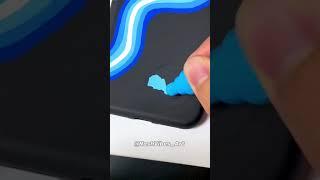 Custom Phone Case using Posca Markers! Satisfying (Shorts)