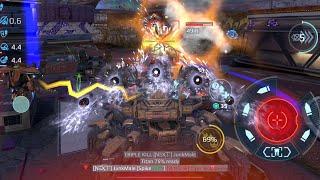 Spike Ravager sneaks up behind the red team | War Robots gameplay