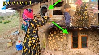 Window of Hope: Nomadic women's handmade art for a wooden hut in the mountains2025