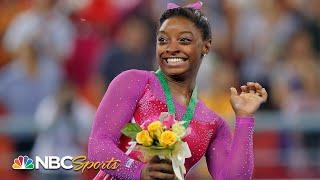 Biles and the bee: Simone Biles at the 2014 World Championships I NBC Sports