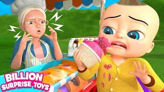 helados y jugos   Canciones Infantiles | BillionSurpriseToys Español