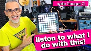 BEST NEW Controller Beat Maker on Amazon? Synido TempoPAD Z-1 MIDI (FULL Demo Review)