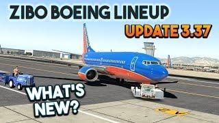 ZIBO B737-800X -700U -900U Update 3.37 | What's New? [X-Plane 11]