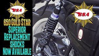 FINALLY! The HAGON 2820 Shock Absorber Range is available for the BSA Gold Star!