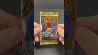 Opening a Visions Booster Pack from 1996 #mtg #magicthegathering