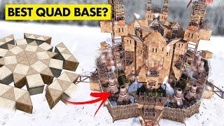 THE FAVELLA - Best 4-6 MAN Base In RUST? Open Core + Widegap | Rust Building Tutorial 2023