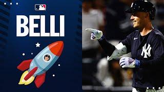 BELLI BLAST!  Cody Bellinger hits his second home run of Spring Training for the Yankees!