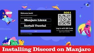 How to Install Discord on Manjaro 21.1.0 | Install Discord on Linux | Discord Linux Install Tutorial