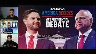 LIVE: Tim Walz vs. JD Vance | VP Debate & Commentary