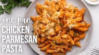 Chicken Parmesan Pasta l The Recipe Rebel